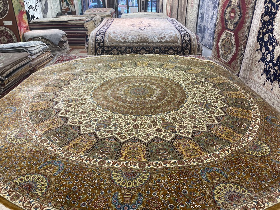 Large area rug from West Coast Rugs in Richmond.